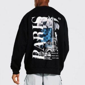 Boohoo Men’s Crewneck Graphic
